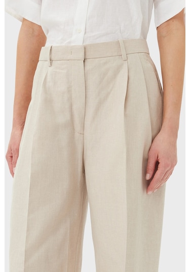 Tommy Hilfiger Bayan Pantolon Ww0ww45460 Acı Bej Bej