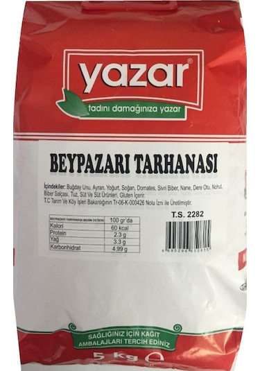 Yazar Beypazarı Tarhana 5 KG