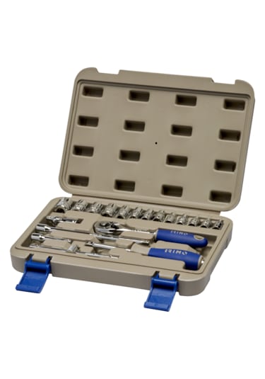 Irimo 1/4" Altıgen Soket Takımı Metrik 19 Parça 109-19-4