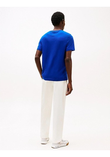 Tommy Hilfiger Erkek Yuvarlak Yaka Slim Fit Esnek Kumaş Uzun Kollu Mavi T-shirt Mw0mw39995-d03-13309 Mavi Tommy Hilfiger Erkek Yuvarlak Yaka Slim Fit Esnek Kumaş Uzun Kollu Mavi T-shirt Mw0mw39995-d03-13309 Mavi