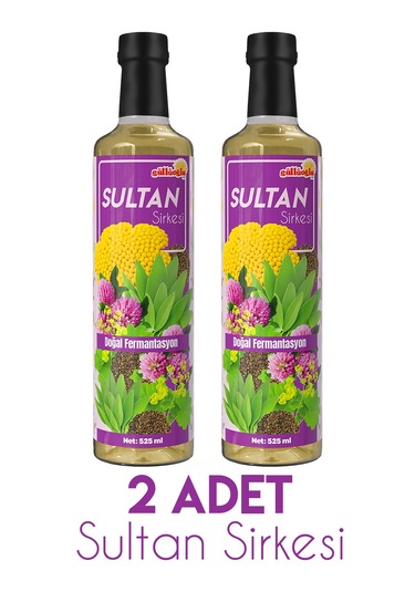 Güllüoğlu Sultan Sirkesi X 2 Adet 525ml
