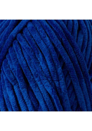 Kürkçü Han Kadife 100 G 95 M Örgü İpi Khkad Saks Mavisi