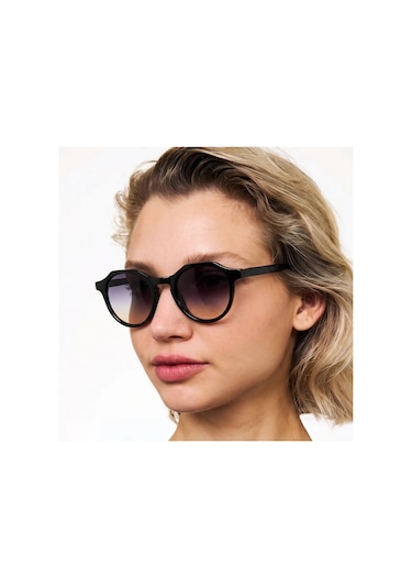 Theo Degrade Siyah Unisex Güneş Gözlüğü