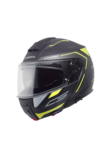Schuberth C5 Omega Yellow Siyah