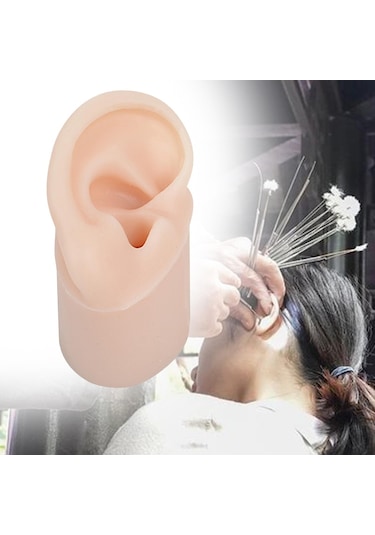 Suntek Yumuşak Silikon Kulak Modeli Sahte Kulak Öğrenme