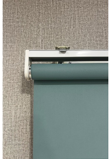 Stor Perde İthal Mat Polyester Yeşil P1380 Yeşil