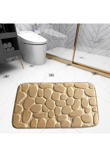 Suntek Banyo Balkon Çamaşır Odası Dekoru Için Kapı Mat Açık Kahverengi