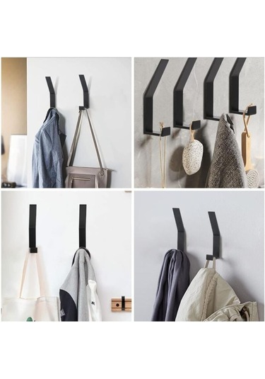 Görünmez Vidalar Ceketler, Montlar, Giysiler, Atkılar Ve Çantalar İçin Duvar Kancaları B Diğer