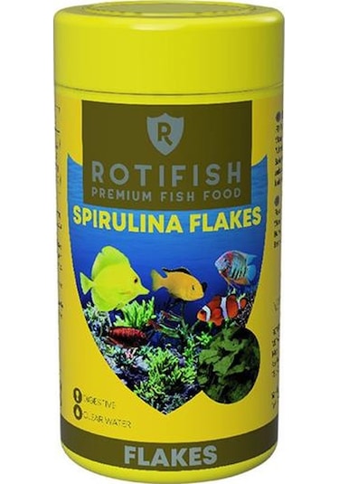 Rotifish Spirulina Flake 100ml - 8gr