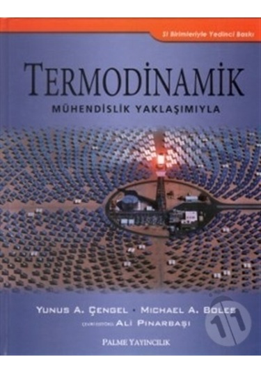 Palme Yayınevi Termodinamik Mühendislik Yaklaşımlarıyla