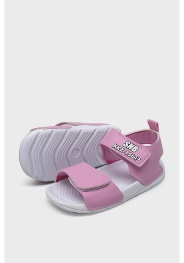 Sanbe Snb501v5401 Pembe Unısex Çocuk Cırtlı Sandalet Pembe