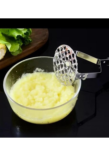 Zhlhome Patates Ezici 304 Paslanmaz Çelik Havuç Muz Avokado Ezici