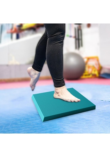 Suntek Egzersiz Dengesi Yumuşak Kalın Yoga Diz Yedi Mavi Mavi