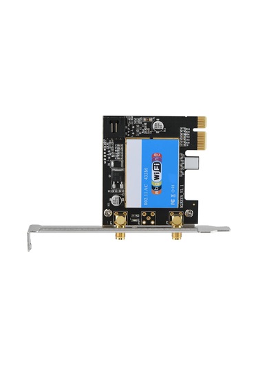 Fosenze Pcıe Kablosuz Kart Rtl8821: 433mbps, Çift Bant 2.4g/5g , Bluetooth 4.0, Wın7/wın8/wın10 Uyumlu, Masaüstü Bilgisayarlar İçin