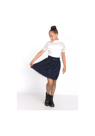 Hassy Kids Şık Okul Eteği 246232975 Mavi