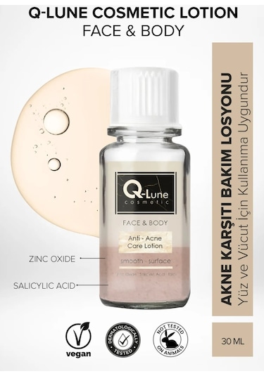 Q Lune Sıvilce Akne Kurutucu Losyon 30 ML