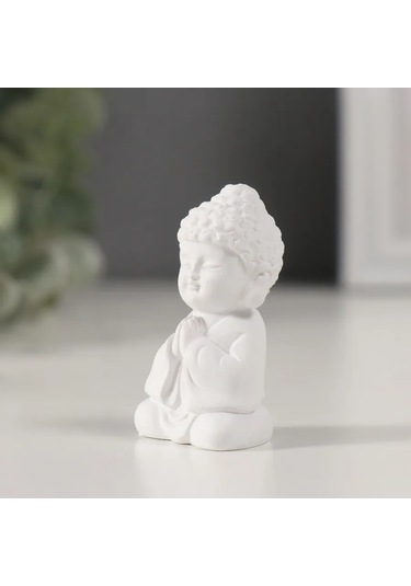 Simalend Çiçekli Buda Heykelciği 398878862