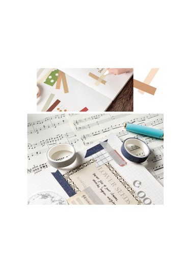 Geeroyoo Japon Washi Kağıt Bant - 2 Metre Dıy Dekorasyon Ve Hediye Paketleme İçin