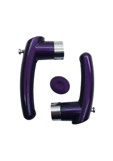 Çaydanlık Sapı Takımı Kulp Tutamak Seti Parlak Mor Yanmaz Mor