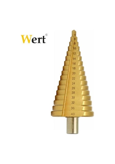 Wert W3504 Kademeli Saç Delme 4-40Mm