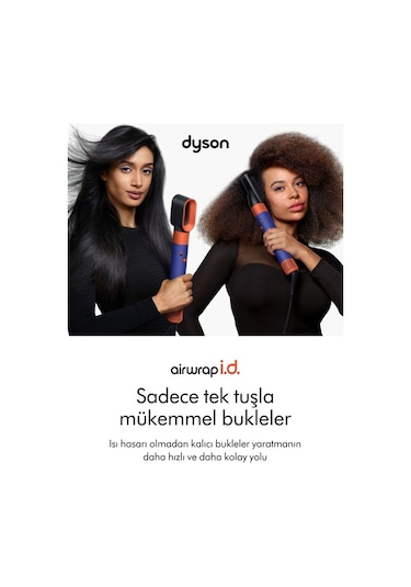 Airwrap I.d. Saç Şekillendirme Ve Kurutma Seti - Kıvırcık+bukleli Vinca Mavisi/topaz Vinca Mavisi