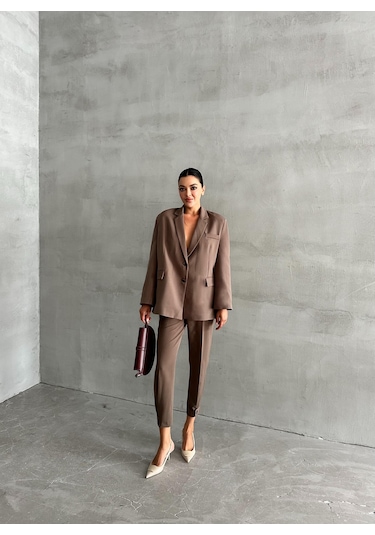 Kahve Washington Blazer Ceket Kahve