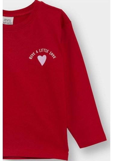 Defacto Kız Bebek Bisiklet Yaka Kalp Desenli 2li Uzun Kollu Tişört F1416a525aurd79 Kırmızı Defacto Kız Bebek Bisiklet Yaka Kalp Desenli 2li Uzun Kollu Tişört F1416a525aurd79 Kırmızı