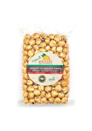 Ekozel Organik Kavrulmuş Fındık 250 G