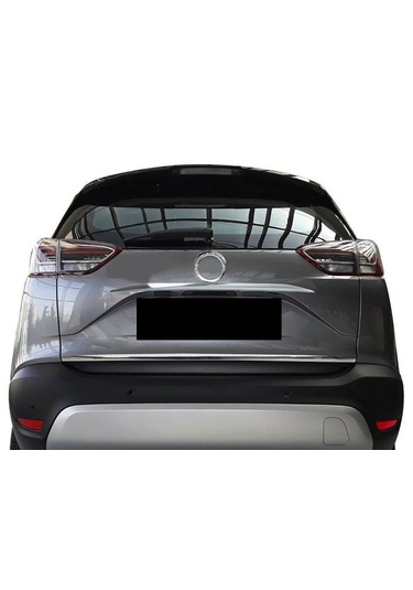 Opel Crossland X 2017 Ve Üzeri Krom Bagaj Alt Çıta P.çelik