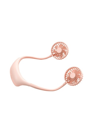 Pazly 360 Dönebilen Boyun Tipi Taşınabilir Usb Şarjlı Mini Fan - 3 Hızlı, Led Aydınlatmalı, 10 Saat Soğutma