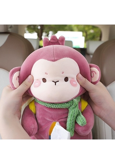 Createtech Tutucu Maymun Kutusu Karikatürlü Homyl Doku Çöp Canlı Araba Eo Diğer