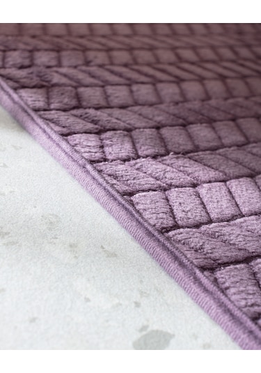 Madame Coco Norris Banyo Paspası - Koyu Mürdüm 8684427047002 Çok Renkli