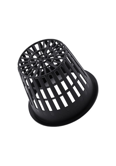 Springsun 10 Adet Siyah Su Bitkisi Yetiştirme Sepeti - 8.3cm Dış Çaplı Pp Plastik Materyal - Dayanıklı Ve Su Tasarruflu