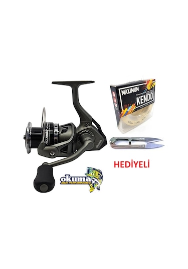 Okuma Acuador Acu-8000a 3+1bb Misina Sarılı Olta Makinesi