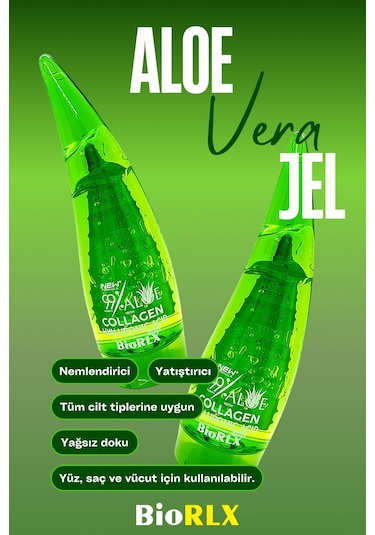 Biorlx Collogen Aloe Vera Jeli 250 ML
