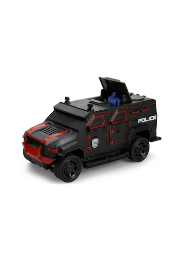 Suncon S00001984 Işıklı Uzaktan Kumandalı Polis Panzeri Çok Renkli