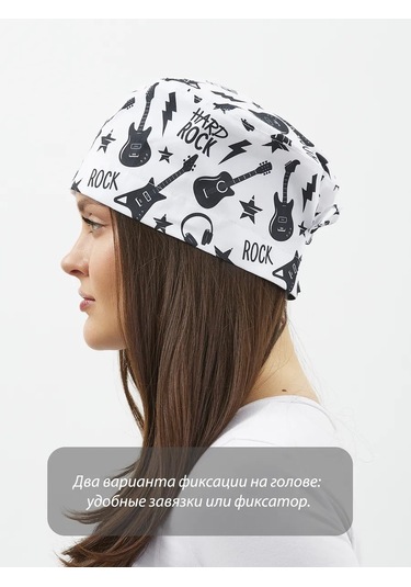 Dr. Lucky Tıbbi Pamuklu Baş Bandı Rock-n-roll 293602117