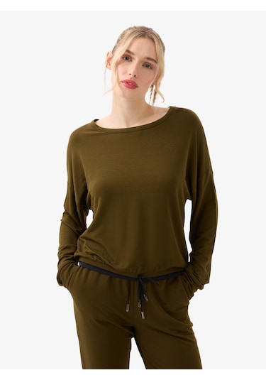 Kadın Pijama Altı 51957 - Yeşil Yeşil