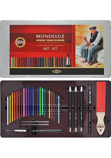 Koh-i-noor Mondeluz Aquarell Art Set Çizim Seti 3796