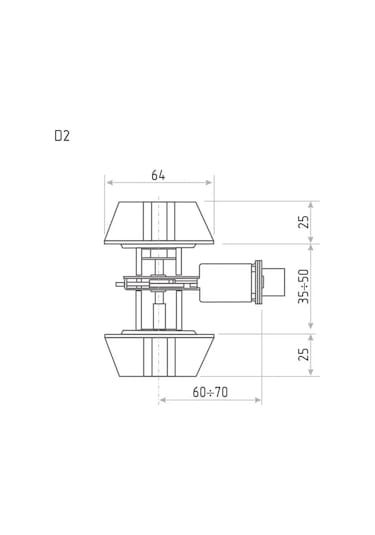 Nora-m D2 Çerçeve Tipi Silindirli Ve Gömme Anahtarlı Kapı Kilidi 159020468 Zirveli