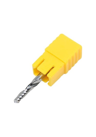 Gravür Tek Kenarlı Freze Bıçağı Spiral Akrilik Kesme 2x8mm