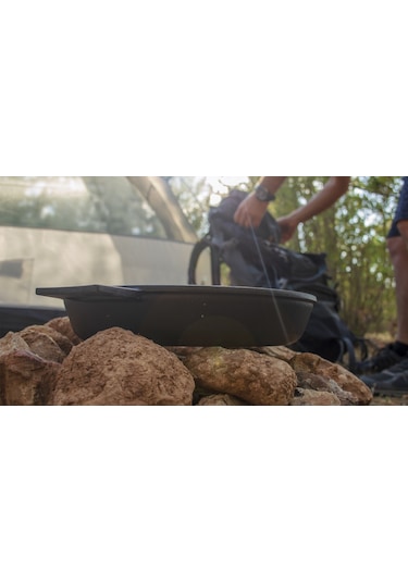 Tleps Kaplamasız Gerçek Demir Döküm Tava 26 CM