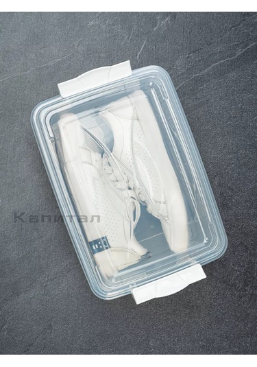 Al'ternativa Kapaklı Saklama Kabı 4,5 L 211389832 Beyaz