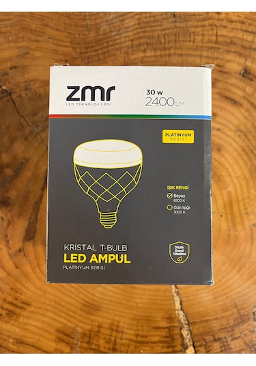 Zmr 30w Kristal T-bulb Beyaz Işık Led Ampul