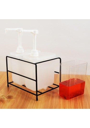 Suntek Şurup Şişesi Standı Tutucu Demir Baharat 2l