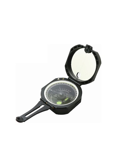 Dofolink Siyah Profesyonel Jeoloji Pusulası - Yön, Eğim, Egim Açıları Ölçer - Akıllımanyetik, Floresan Gece Görüşü - Abs Malzeme İle Dayanıklı - Outdoor Maceralar İçin