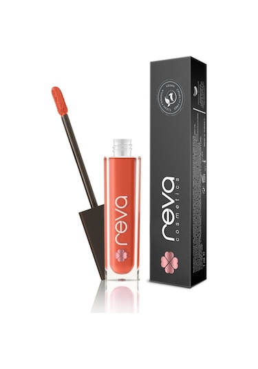 Reva Creamy Matte Lip Gloss Red Clay No: 102 Mat Krem Dudak Parlatıcısı 7 Ml