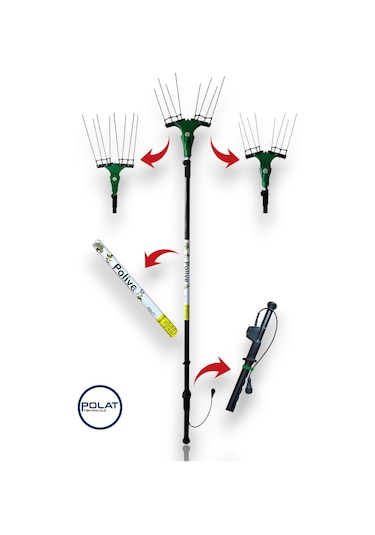 Polıve 5000 Zeytin Hasat Makinesi Ve Polat 12volt Trafolu Akü Şarj Cihazlı