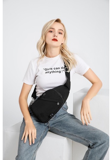 Smb1239 Siyah Kadın Body Bag 001