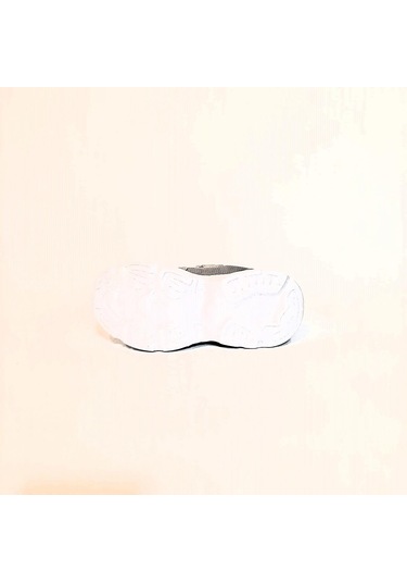 Nil Gri-pembe Fuspetli Hafif Rahat Kız Çocuk Spor Ayakkabı 001